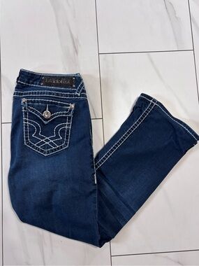 Rare L.A. IDOL jeans size 30 (10-12) stretch